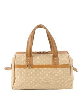 Louis Vuitton Monogram Mini Josephine GM Leather Handbag Tote